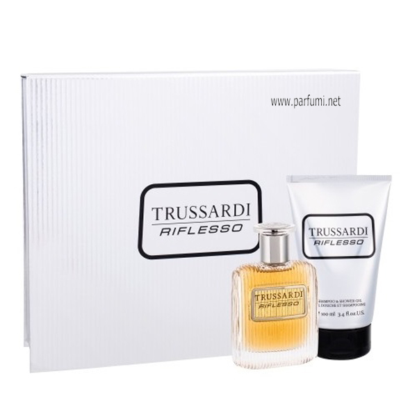 Trussardi Riflesso Комплект за мъже 50ml EDT + 100ml Душ-гел