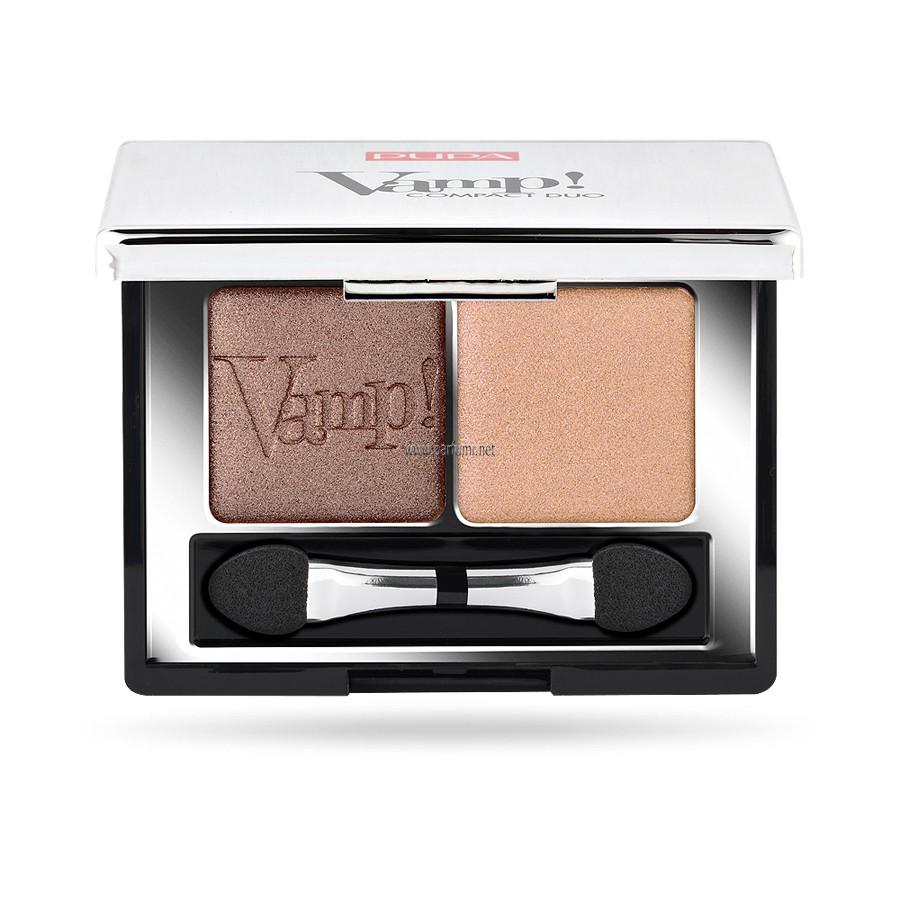 Pupa Vamp!Compact Duo Сенки за очи Bronze Amber 004