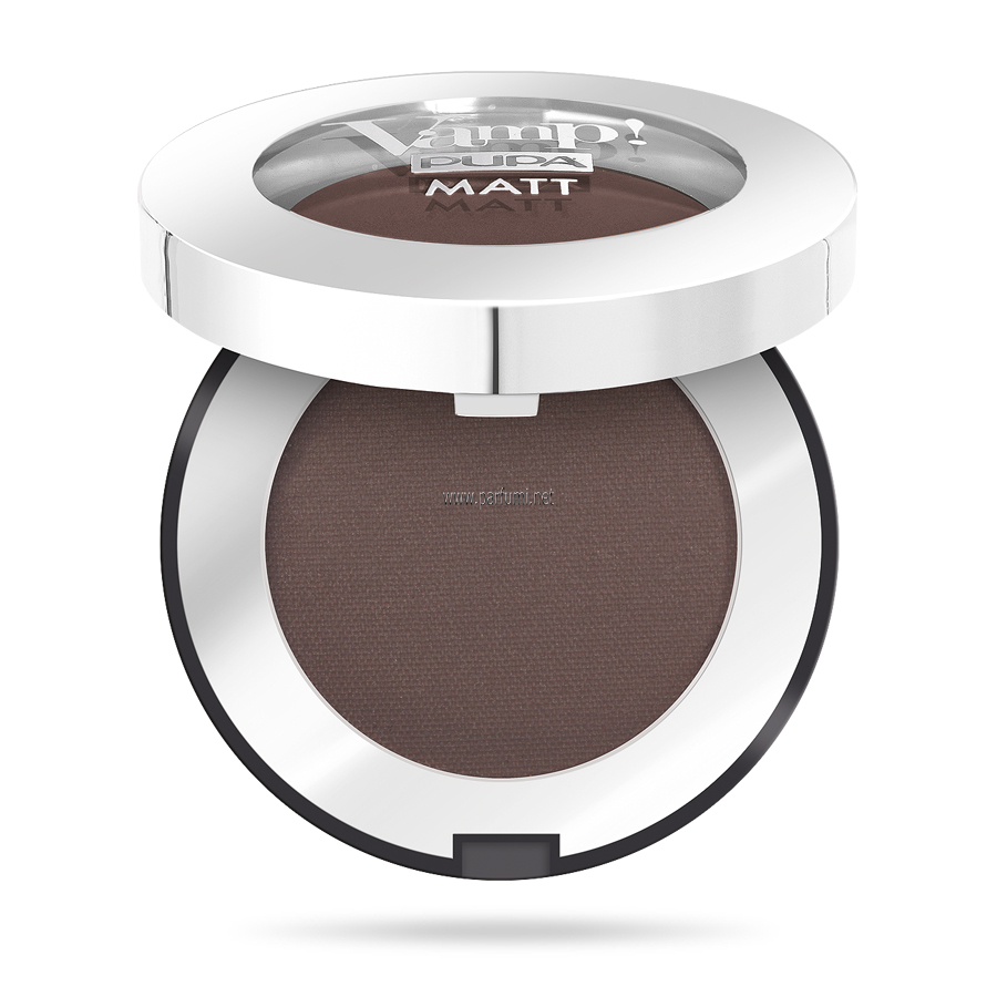 Pupa Vamp!Matt Compact Сенки с мат ефект Dark Chocolate 050