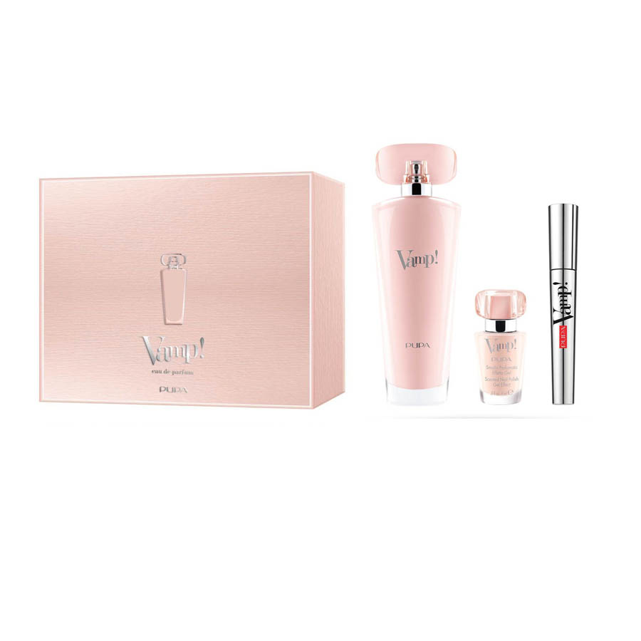 Vamp!Pink Eau de Parfum Комплект 100ml EDP+спирала+ лак за нокти