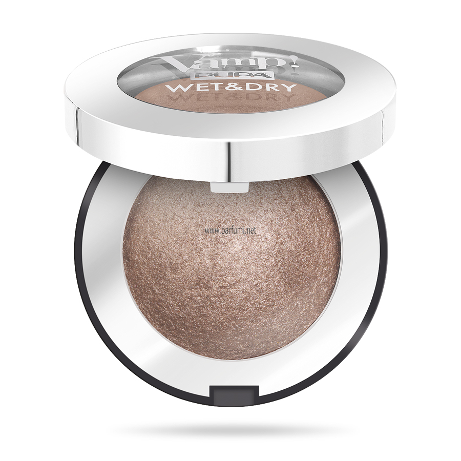 Pupa Vamp!Wet & Dry Eyeshadow Radiant Effect Golden Taupe 102