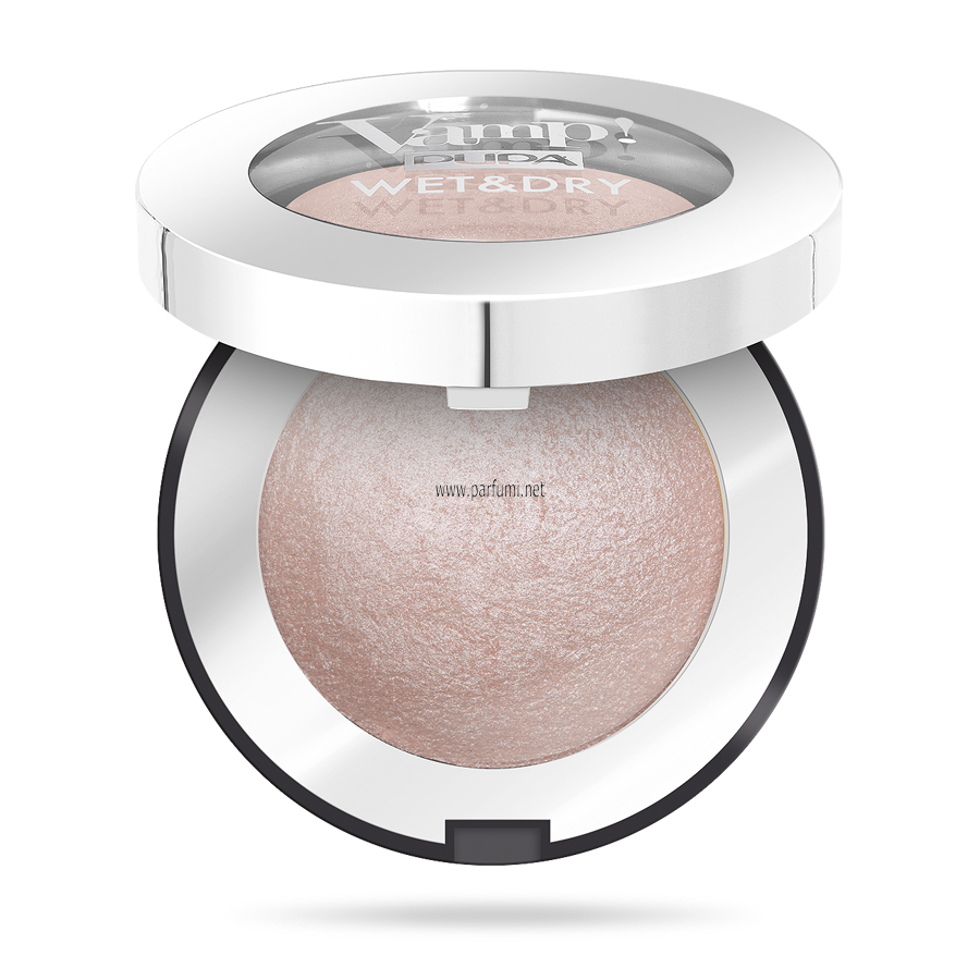 Pupa Vamp!Wet & Dry Eyeshadow Radiant Effect Luminous Rose 200