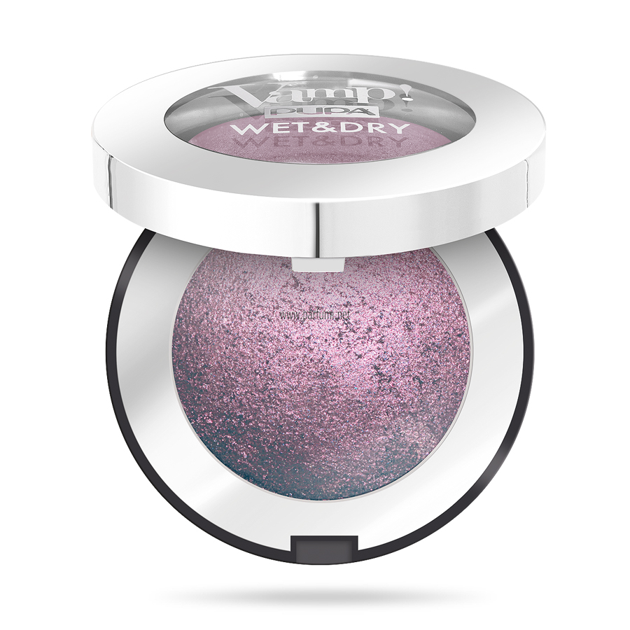 Pupa Vamp!Wet & Dry Eyeshadow Radiant Effect Hot Violet 205