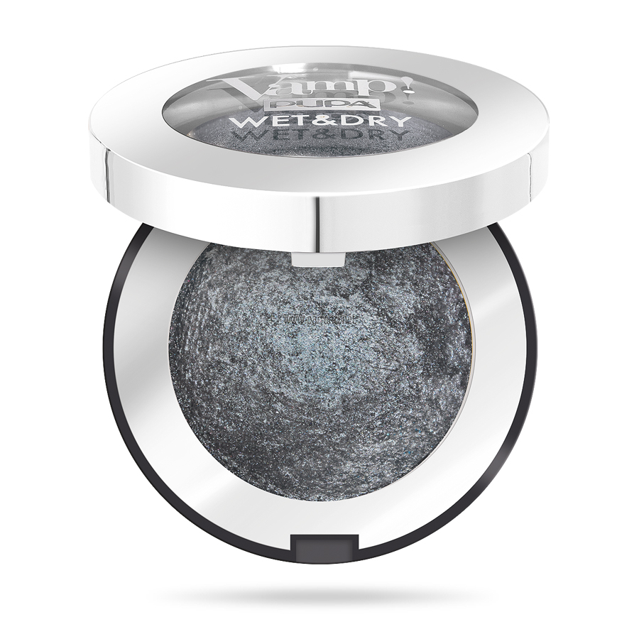 Pupa Vamp!Wet & Dry Eyeshadow Radiant Effect Anthracite Grey 305