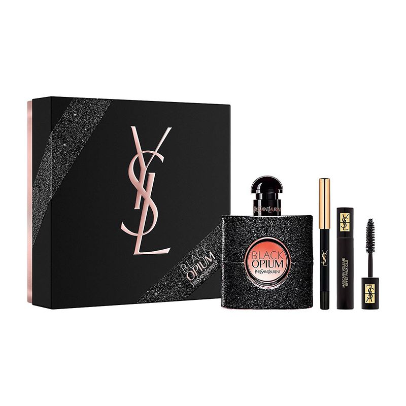 YSL Black Opium Комплект - 50ml EDP+спирала+молив за очи