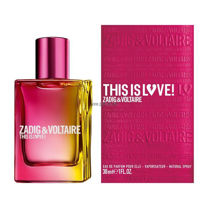 Zadig&Voltaire This is Love EDP perfume for women - 100ml