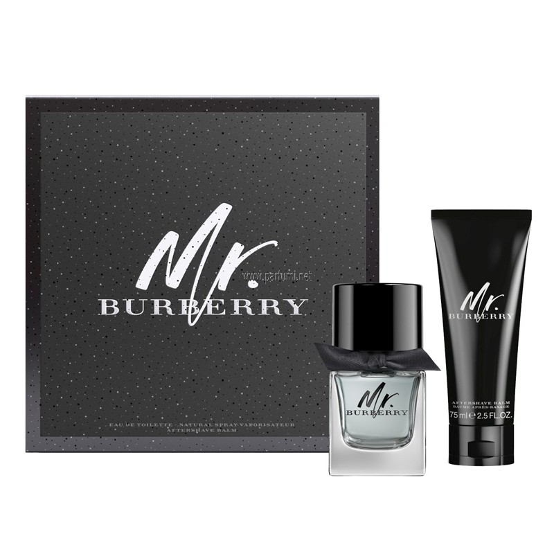 Burberry Mr. Burberry Комплект за мъже - 50ml EDT +75ASB